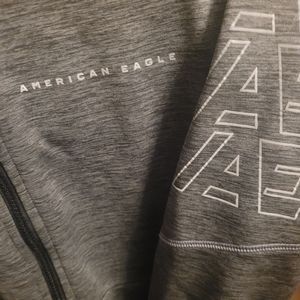 Mens American Eagle Zip Up Hoodie - L